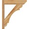 Ekena Millwork Olympic Slat Rough Sawn Outlooker, Western Red Cedar, 6"W x 24"D x 28"H OUT06X24X28OLY06RWR - alternate 4